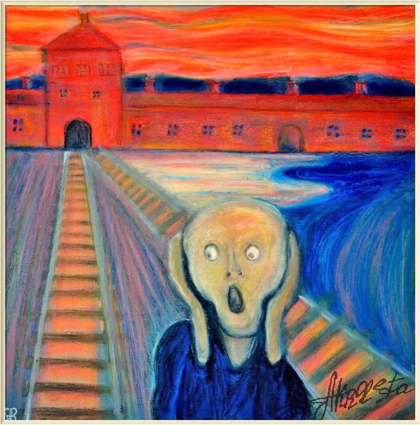 Premonition of Munch (Portrait of the XX century)