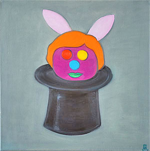 Portrait of the Hat of John Anthony Baldessari