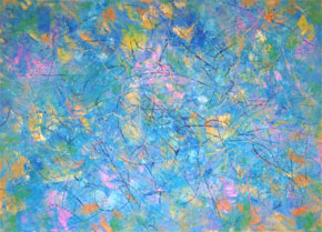 Blue abstraction two