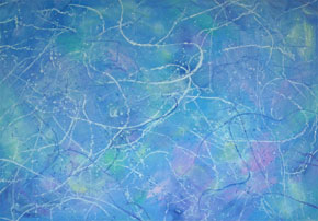 Blue abstraction