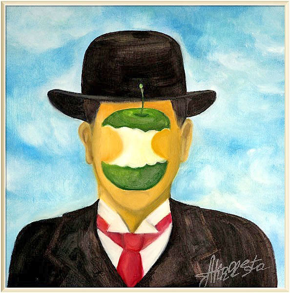 Portrait of Rene Magritte