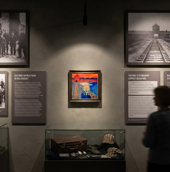 The Premonition of Munch - Artwork in Interior